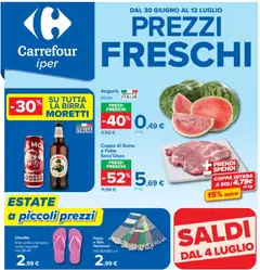 Anteprima dell'opuscolo Carrefour volantino Iper - Paderno Dugnano dal negozio Carrefour valido da 30/06/2026