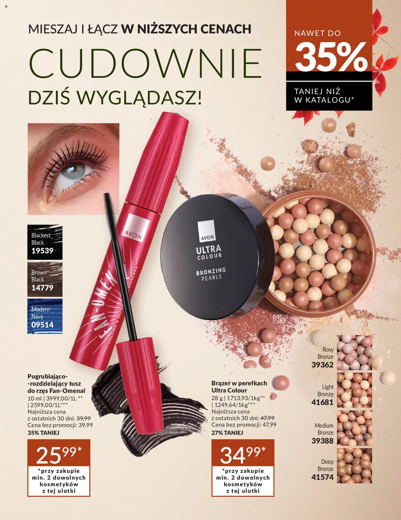 Pogląd gazetki "Avon Katalog Jesienne okazje" ze sklepu Avon ważnej od 01.10.2026