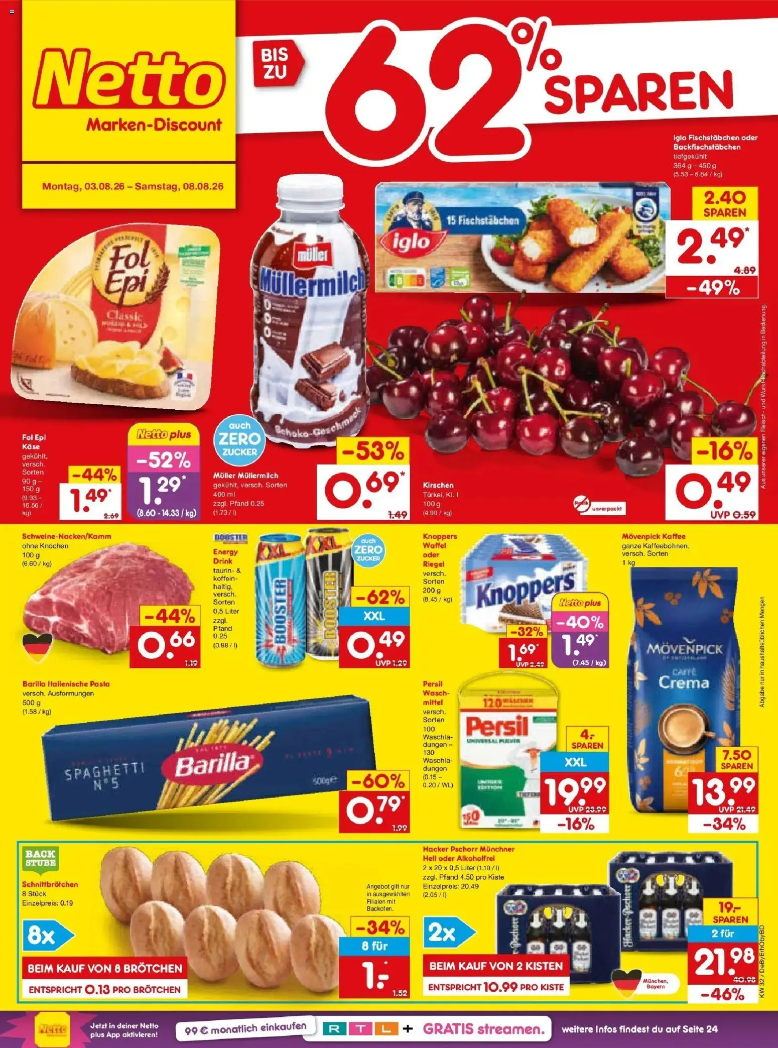 Vorschau von dem Prospekt des Geschäftes Netto Marken-Discount, gültig ab dem 03.08.2026
