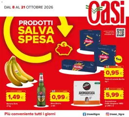Anteprima dell'opuscolo Oasi volantino dal negozio Oasi valido da 08/10/2026