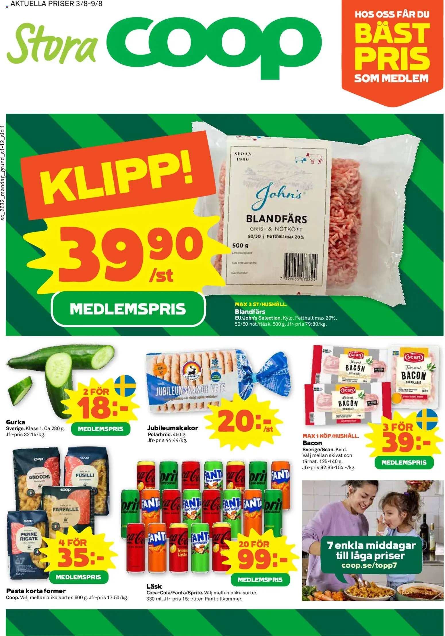 Förhandsgranska reklamblad Stora Coop erbjudanden från butik Stora Coop gäller från 03/08/2026