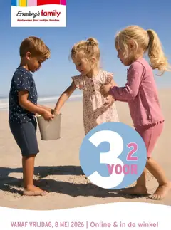 Voorbeeld van 3 voor 2 actie van winkel Aanbiedingen geldig vanaf 07-05-2026