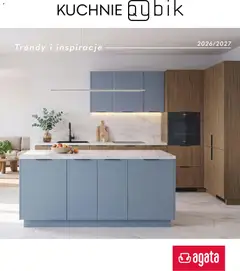 Pogląd gazetki "Salony Agata gazetka - Qubik 2026/2027" ze sklepu Salony Agata ważnej od 21.10.2026