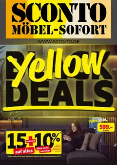 Vorschau von dem Prospekt des Geschäftes Sconto, gültig ab dem 26.10.2026