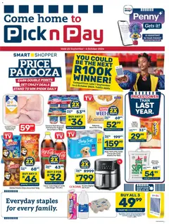 Preview of Pick n Pay flyer valid from 25/09/2026