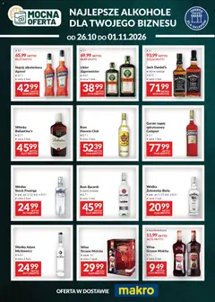 Pogląd gazetki "Makro gazetka - Mocna oferta" ze sklepu Makro ważnej od 26.10.2026