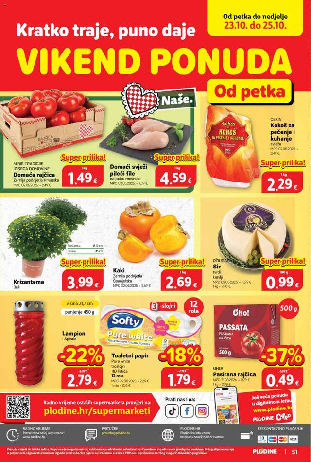 Novi Plodine katalog od 21.10.