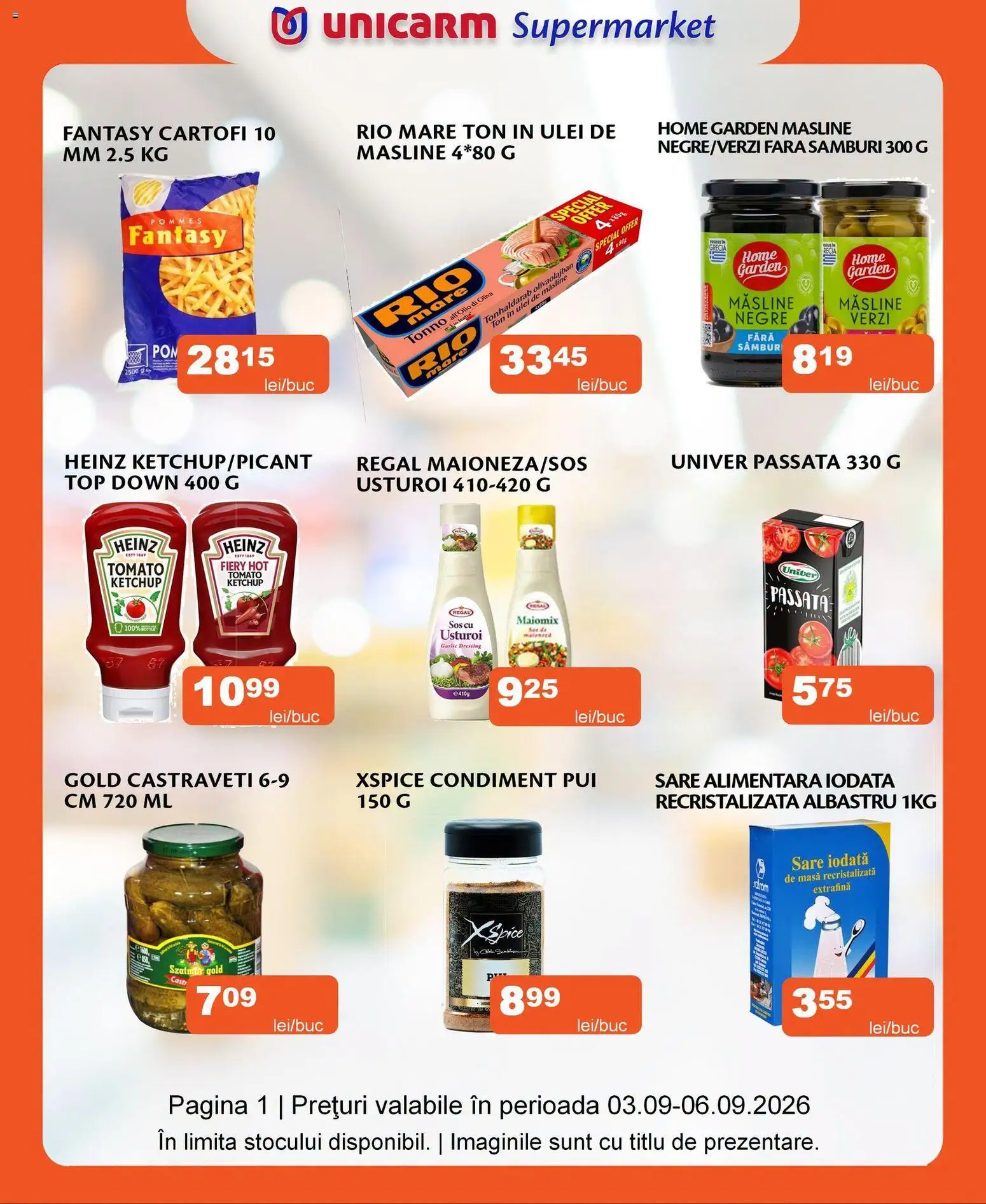 Previzualizarea de cataloage: Unicarm Unicarm Catalog valabil de la 03.09.2026