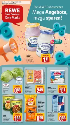 Vorschau von dem Prospekt des Geschäftes Rewe, gültig ab dem 21.09.2026