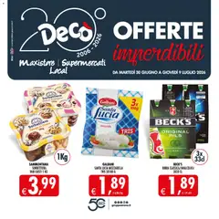 Anteprima dell'opuscolo Decò volantino Maxistore, Supermercati, Local Sicilia dal negozio Decò valido da 30/06/2026