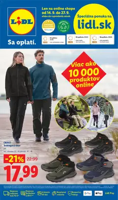 Náhľad Lidl letáku platného od 14.09.2026