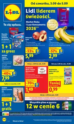 Pogląd gazetki "Lidl gazetka" ze sklepu Lidl ważnej od 03.09.2026