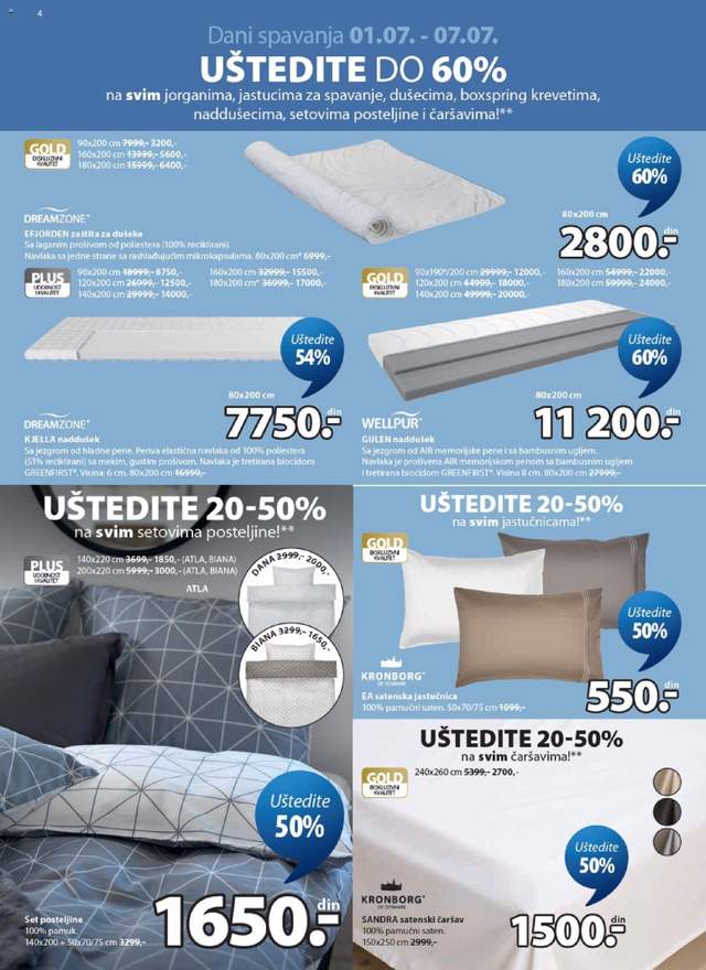Novi Jysk katalog od 01.07.