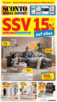 Vorschau von dem Prospekt des Geschäftes Sconto, gültig ab dem 16.09.2026
