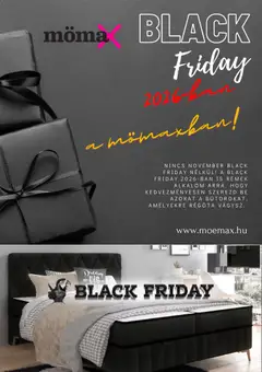 Mömax - Mömax Black Friday értesítés megtekintése, amely érvényes 2026.10.16.-től