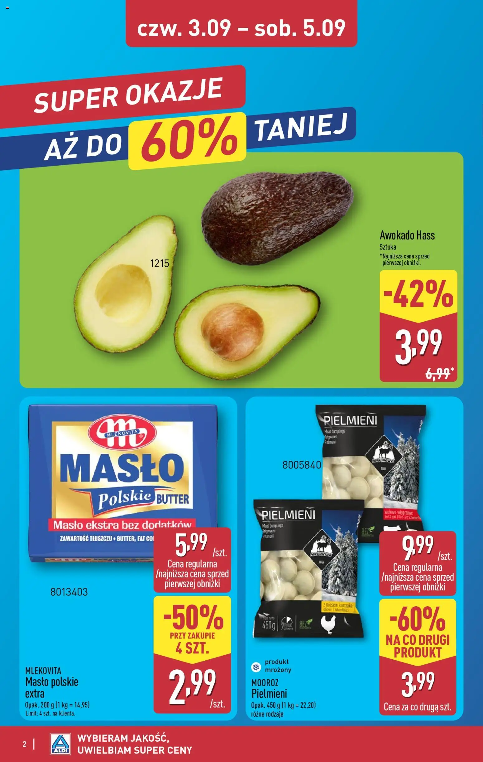 Pogląd gazetki "Aldi gazetka - Oferta weekendowa" ze sklepu Aldi ważnej od 03.09.2026
