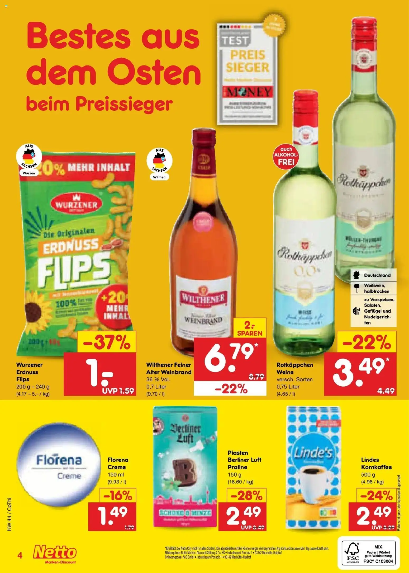 Vorschau von dem Prospekt des Geschäftes Netto Marken-Discount, gültig ab dem 26.10.2026