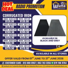 Preview of Laduma Hardware flyer valid from 01/06/2026