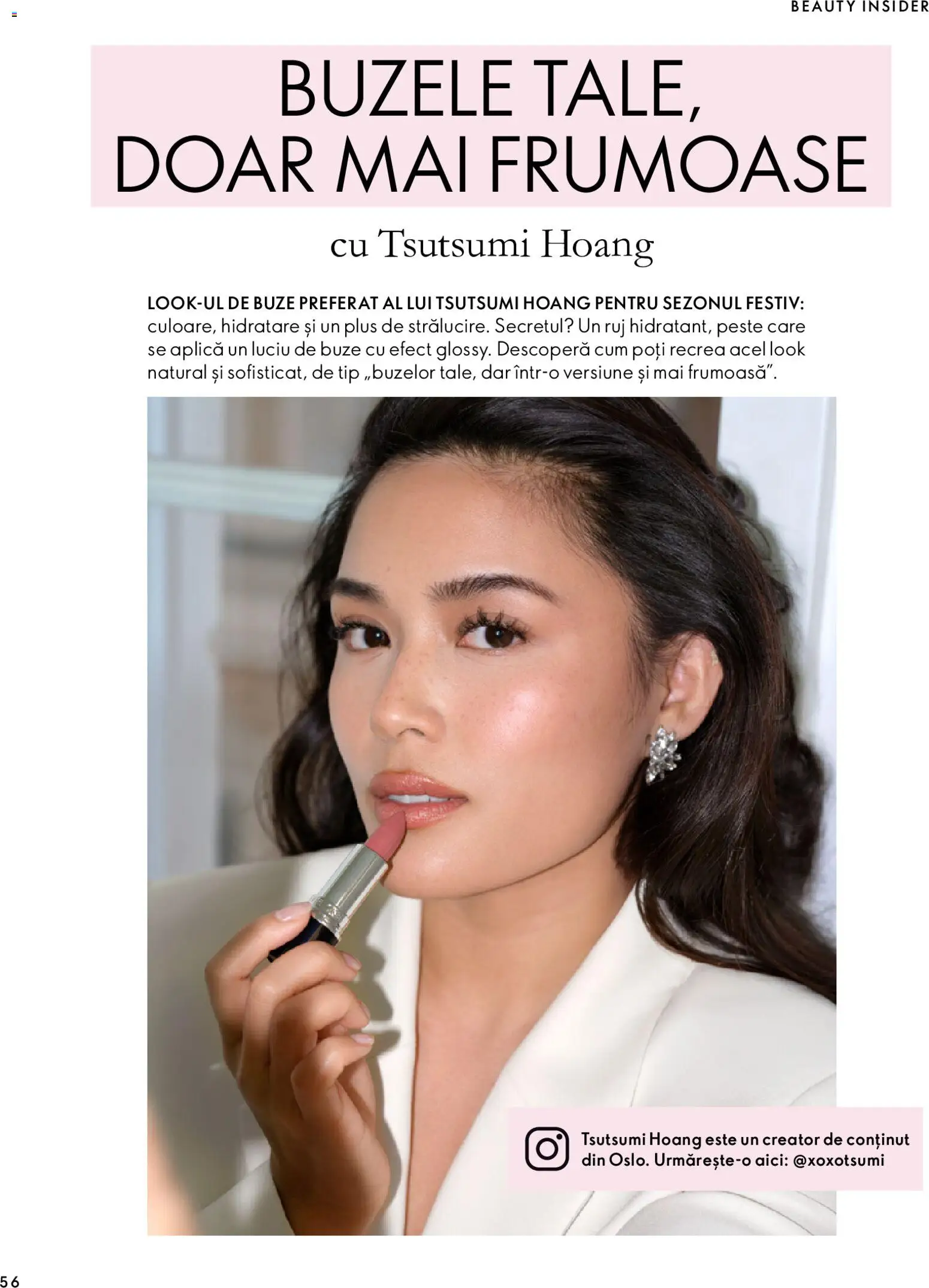 Previzualizarea de cataloage: Oriflame Oriflame Catalog 15 2026 valabil de la 11.11.2026 - Plus, Pește, Ruj, Tip, Luciu de buze, Aplică