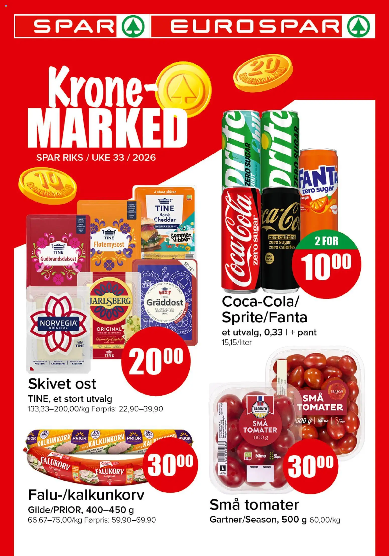 Forhåndsvis Spar kundeavis fra butikk Spar gyldig fra 10/08/2026