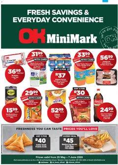 Preview of OK Foods flyer valid from 25/05/2026