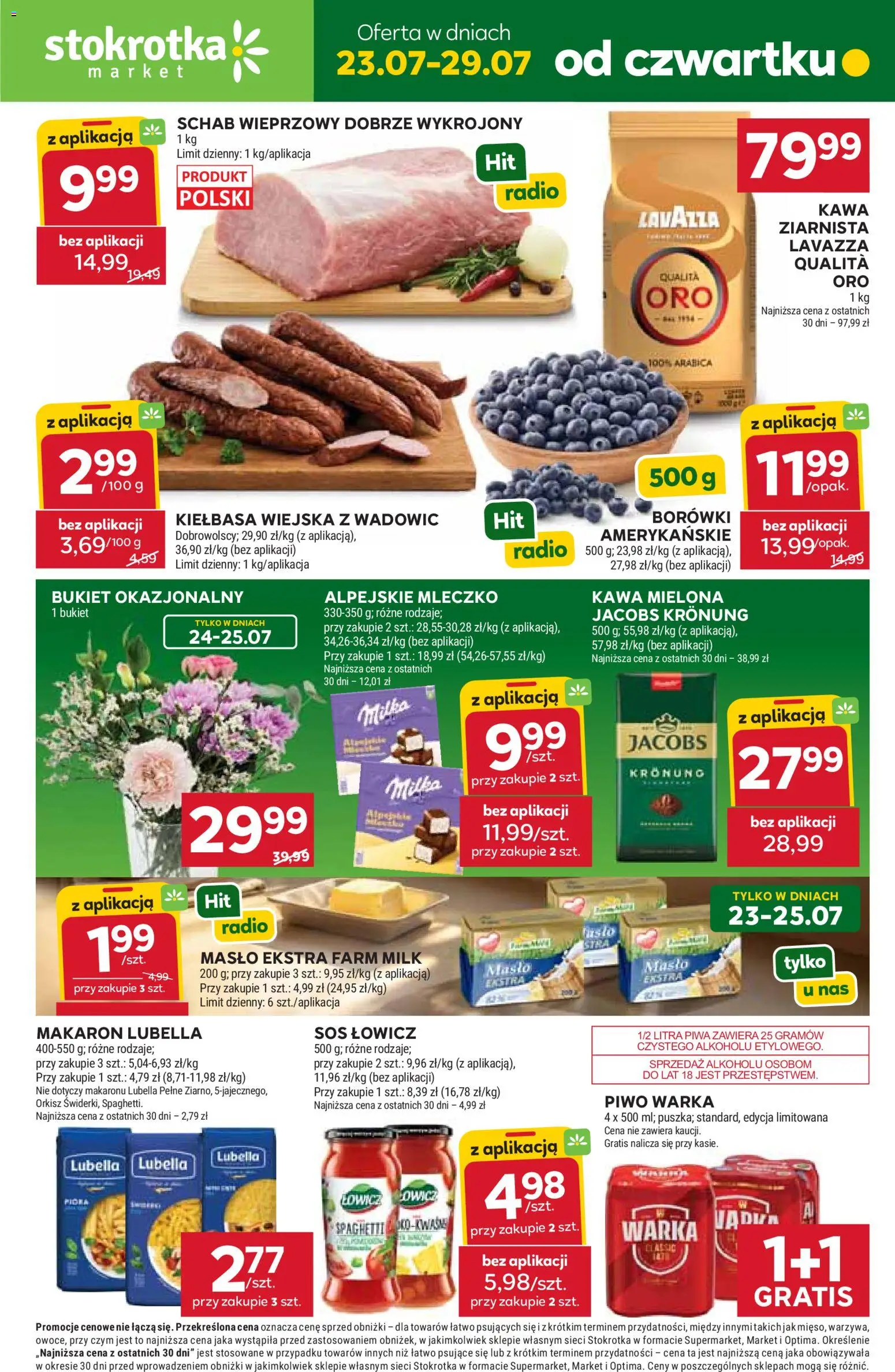 Pogląd gazetki "Stokrotka gazetka - Market" ze sklepu Stokrotka ważnej od 23.07.2026
