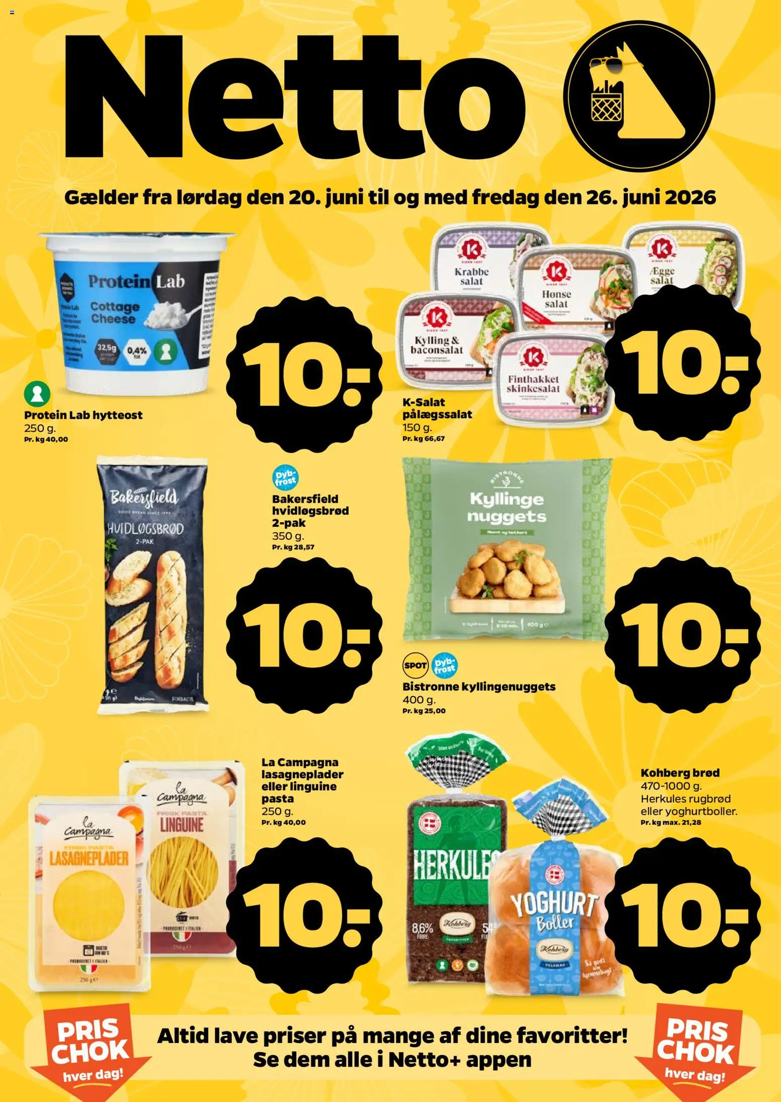 Eksempel på tilbudsavis Netto - Tilbudsavis uge 26 fra butik Netto gyldig fra 20/06/2026