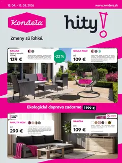 Náhľad Kondela letáku platného od 15.04.2026