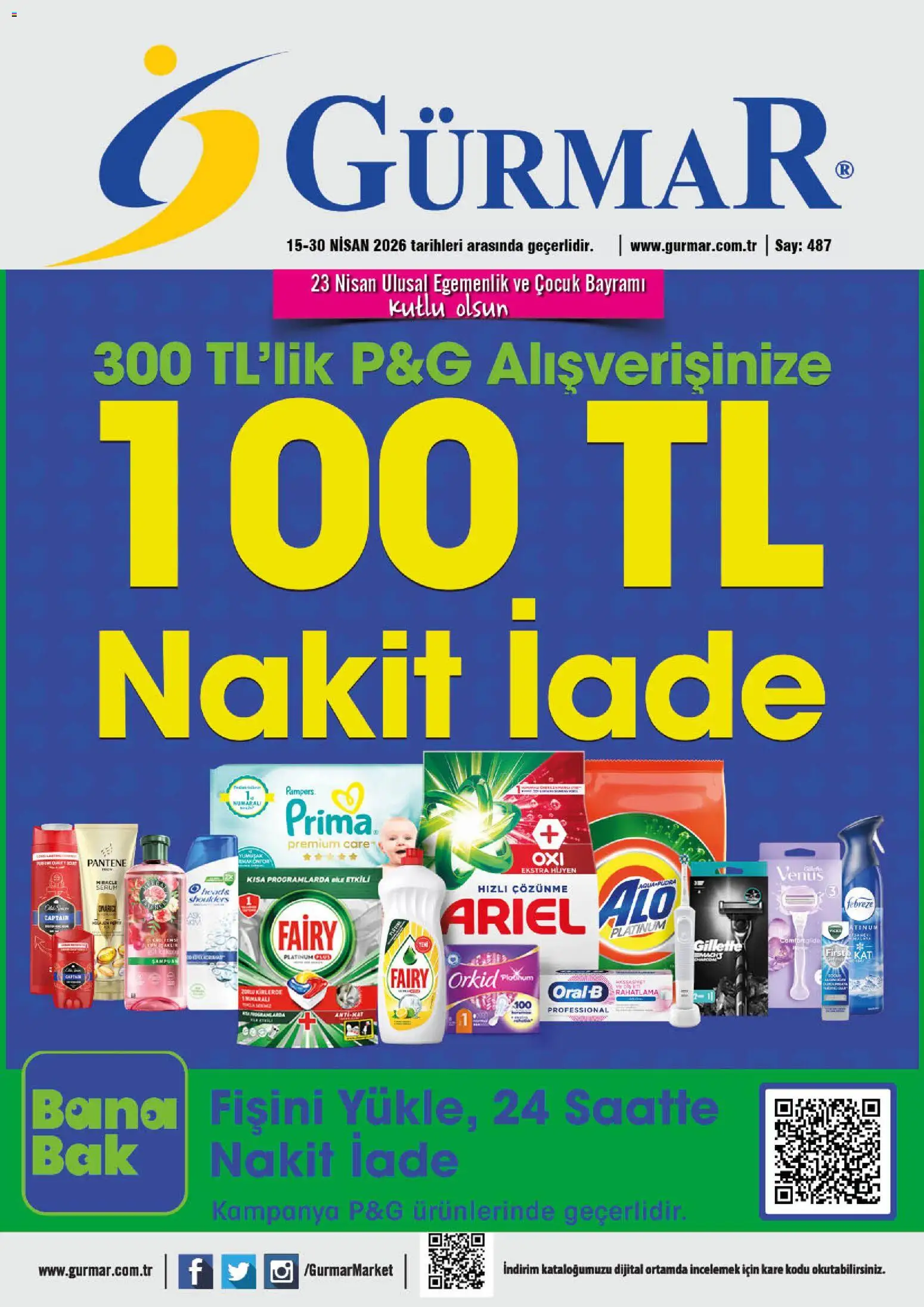 Gürmar Gürmar Katalog 15.04.2026 - Broşürünün önizlemesi - Şampuan