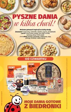 Pogląd gazetki "Biedronka gazetka - Szybki lunch" ze sklepu Biedronka ważnej od 24.09.2026