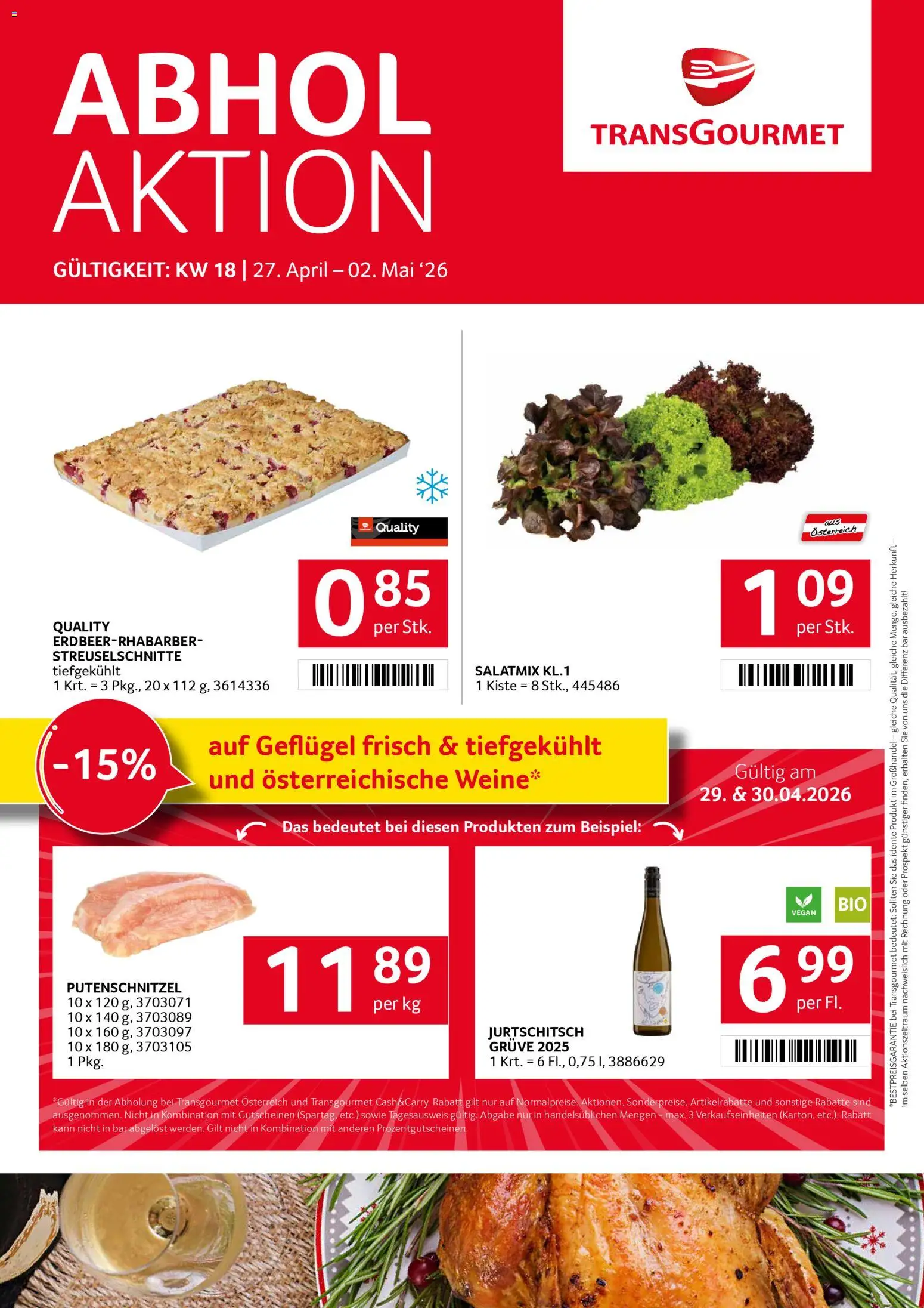 Vorschau der Angebote: Transgourmet Transgourmet Flugblatt gültig ab 27.04.2026