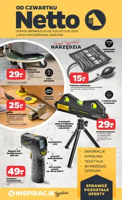 Pogląd gazetki "Netto gazetka od czwartku NonFood" ze sklepu Netto ważnej od 03.09.2026
