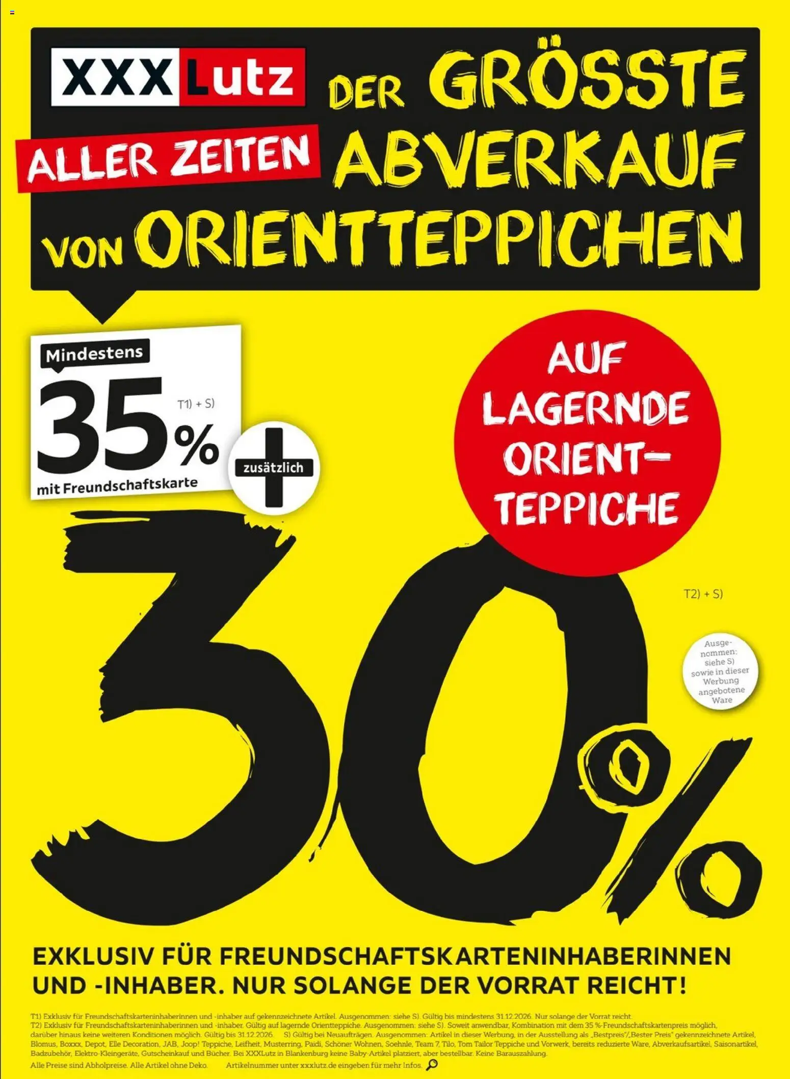 Vorschau von dem Prospekt des Geschäftes XXXLutz, gültig ab dem 24.10.2026