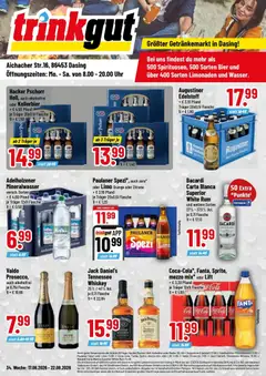 Vorschau von dem Prospekt des Geschäftes Trinkgut, gültig ab dem 17.08.2026
