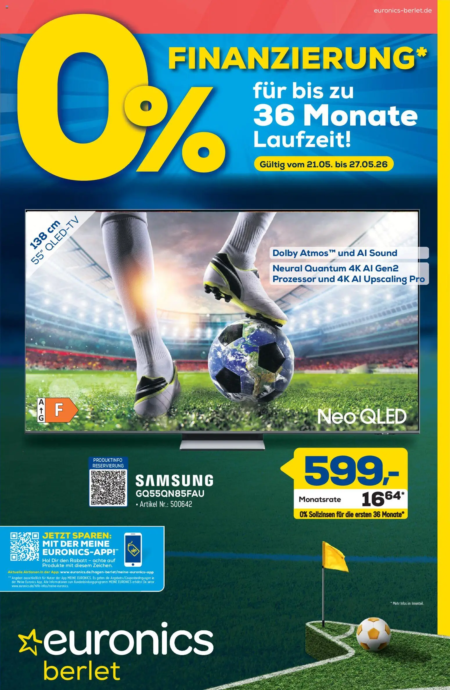 Vorschau von dem Prospekt des Geschäftes Euronics, gültig ab dem 21.05.2026 - Samsung