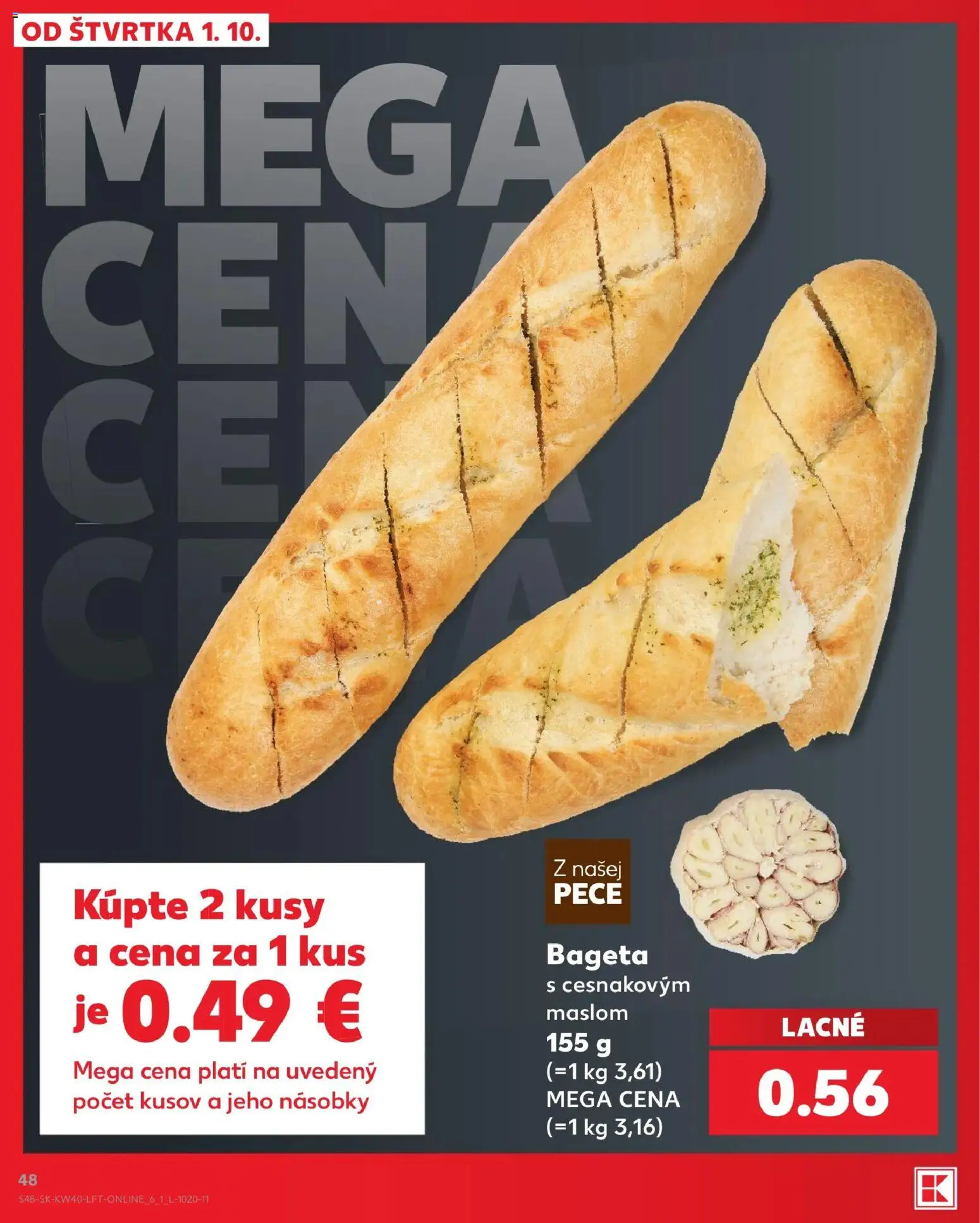 Náhľad Kaufland letáku platného od 01.10.2026