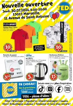 Prévisualisation de TEDi - pleins d'idées du magasin TEDi formulaire valide 30/07/2026
