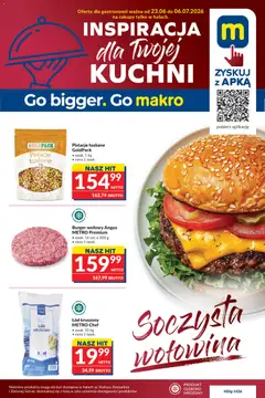 Pogląd gazetki "Makro gazetka - Oferta dla gastronomii" ze sklepu Makro ważnej od 23.06.2026