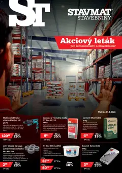 Náhľad STAVMAT STAVEBNINY letáku platného od 06.07.2026