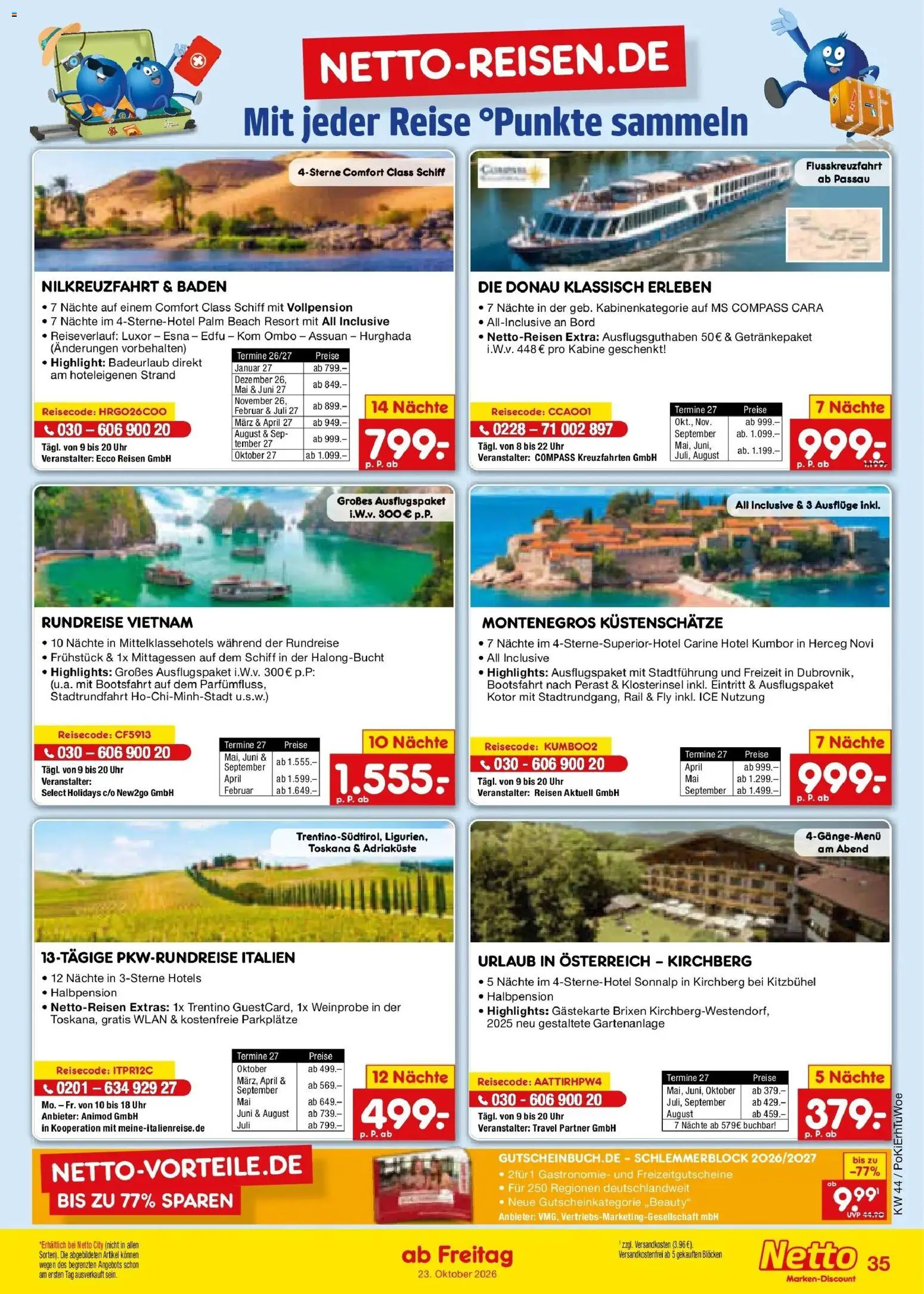 Vorschau von dem Prospekt des Geschäftes Netto Marken-Discount, gültig ab dem 26.10.2026