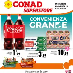 Anteprima dell'opuscolo Conad volantino Superstore Sicilia dal negozio Conad valido da 10/08/2026