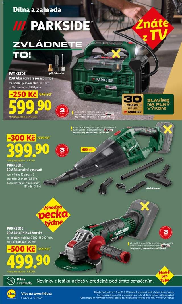 Nový Lidl leták od 17.09.