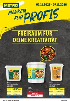 Vorschau von dem Prospekt des Geschäftes Metro, gültig ab dem 02.11.2026