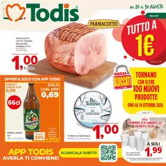Anteprima dell'opuscolo Todis volantino Basilicata - Puglia dal negozio Todis valido da 20/08/2026