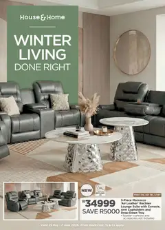 Preview of House and Home flyer valid from 25/05/2026