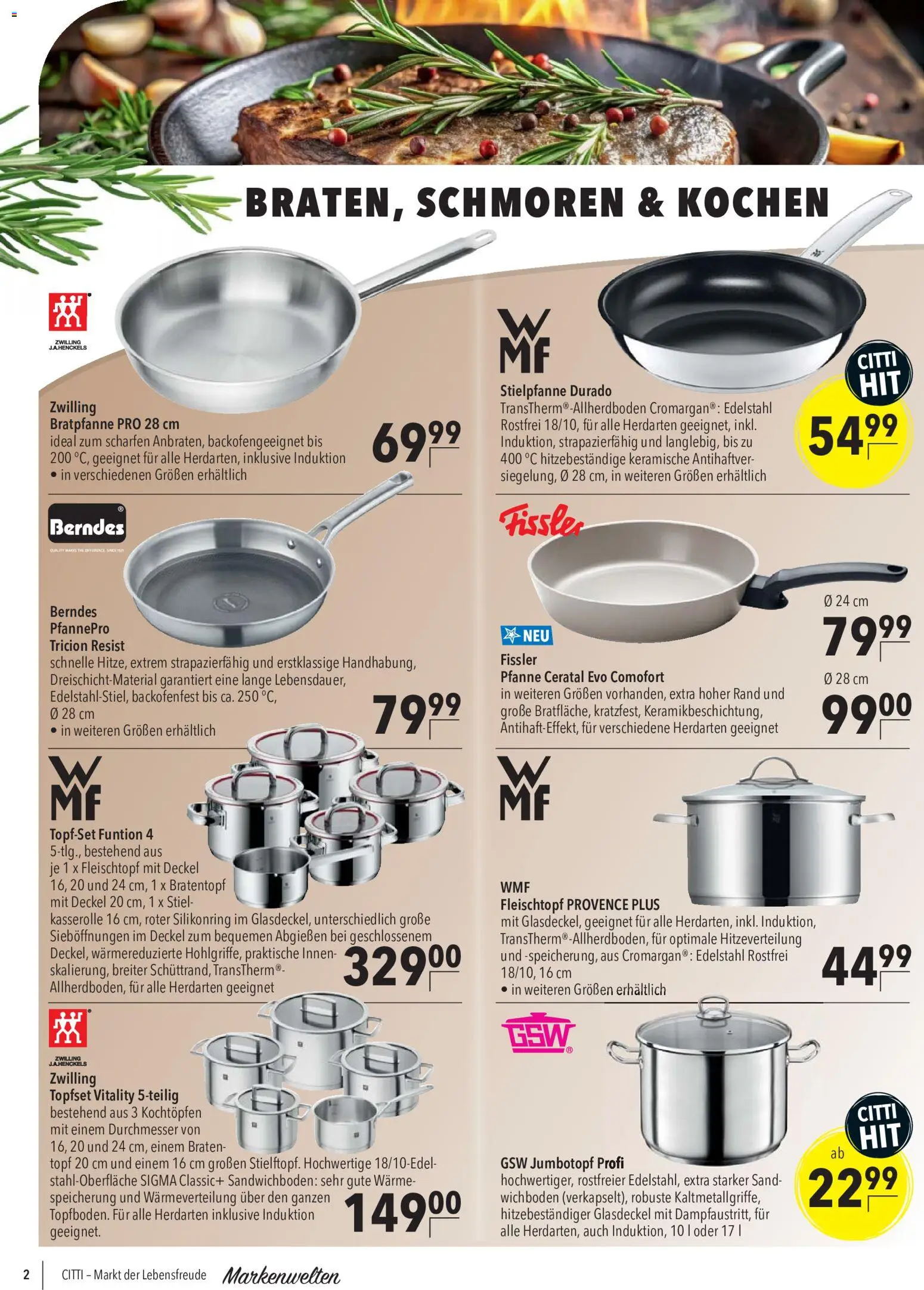 Vorschau von dem Prospekt des Geschäftes CITTI Markt, gültig ab dem 28.10.2026