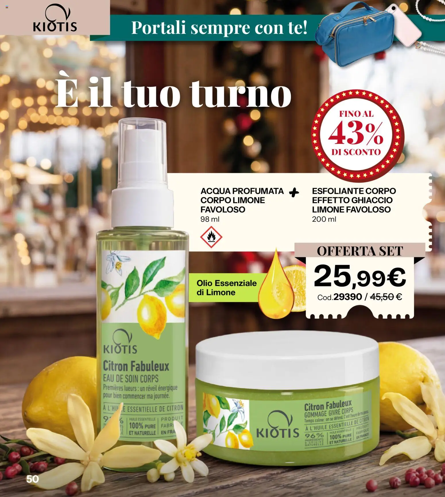 Anteprima dell'opuscolo Catalogo Stanhome Natale dal negozio Stanhome valido da 27/10/2026 - Acqua, Limone, Olio, Ghiaccio, Tè