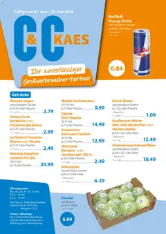 Vorschau von dem Prospekt des Geschäftes C&C, gültig ab dem 01.06.2026