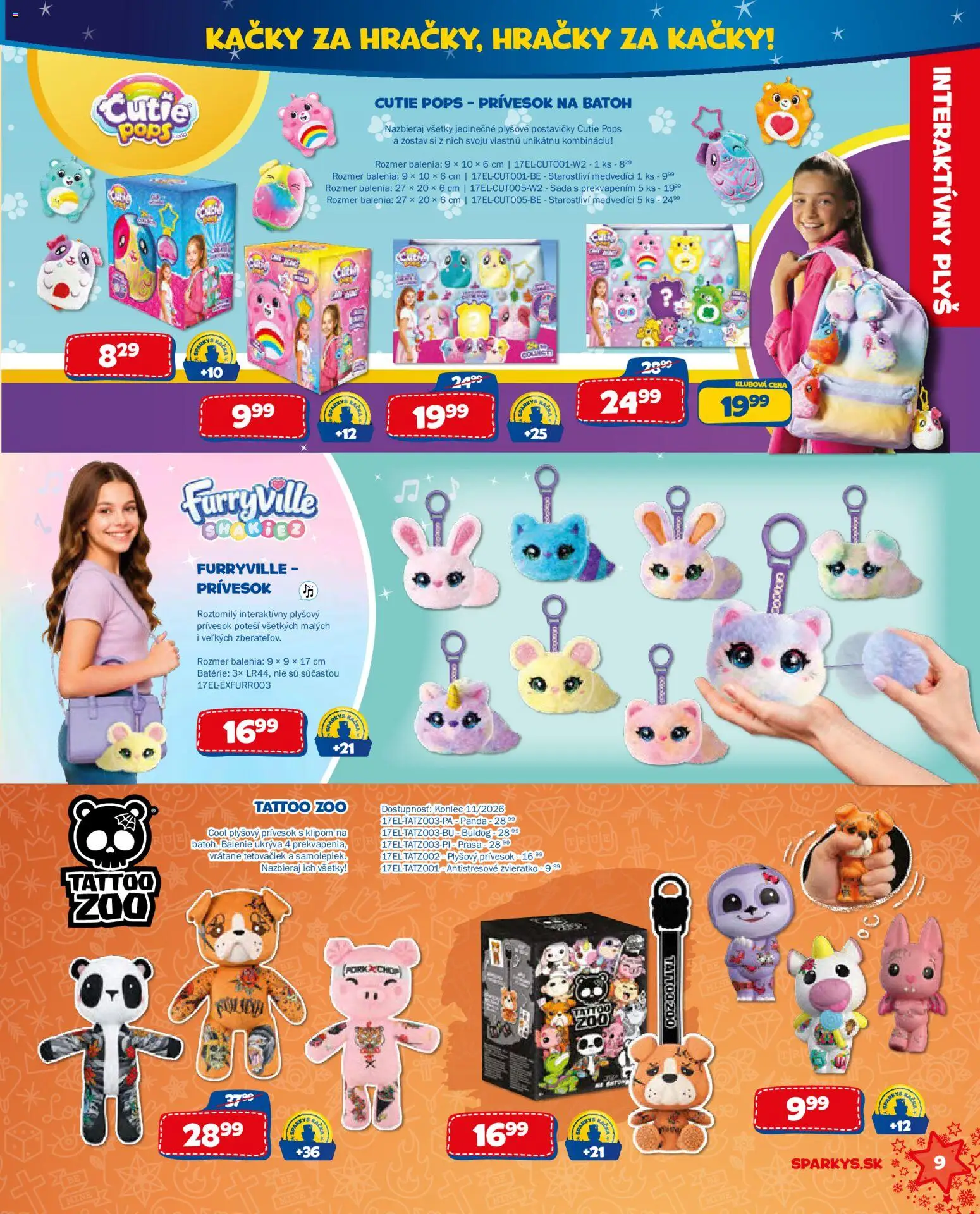 Náhľad ALLTOYS letáku platného od 06.10.2026 - Hračky, Batoh, Kačka, Batérie