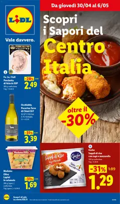 Anteprima dell'opuscolo Lidl volantino Centro Italia dal negozio Lidl valido da 30/04/2026